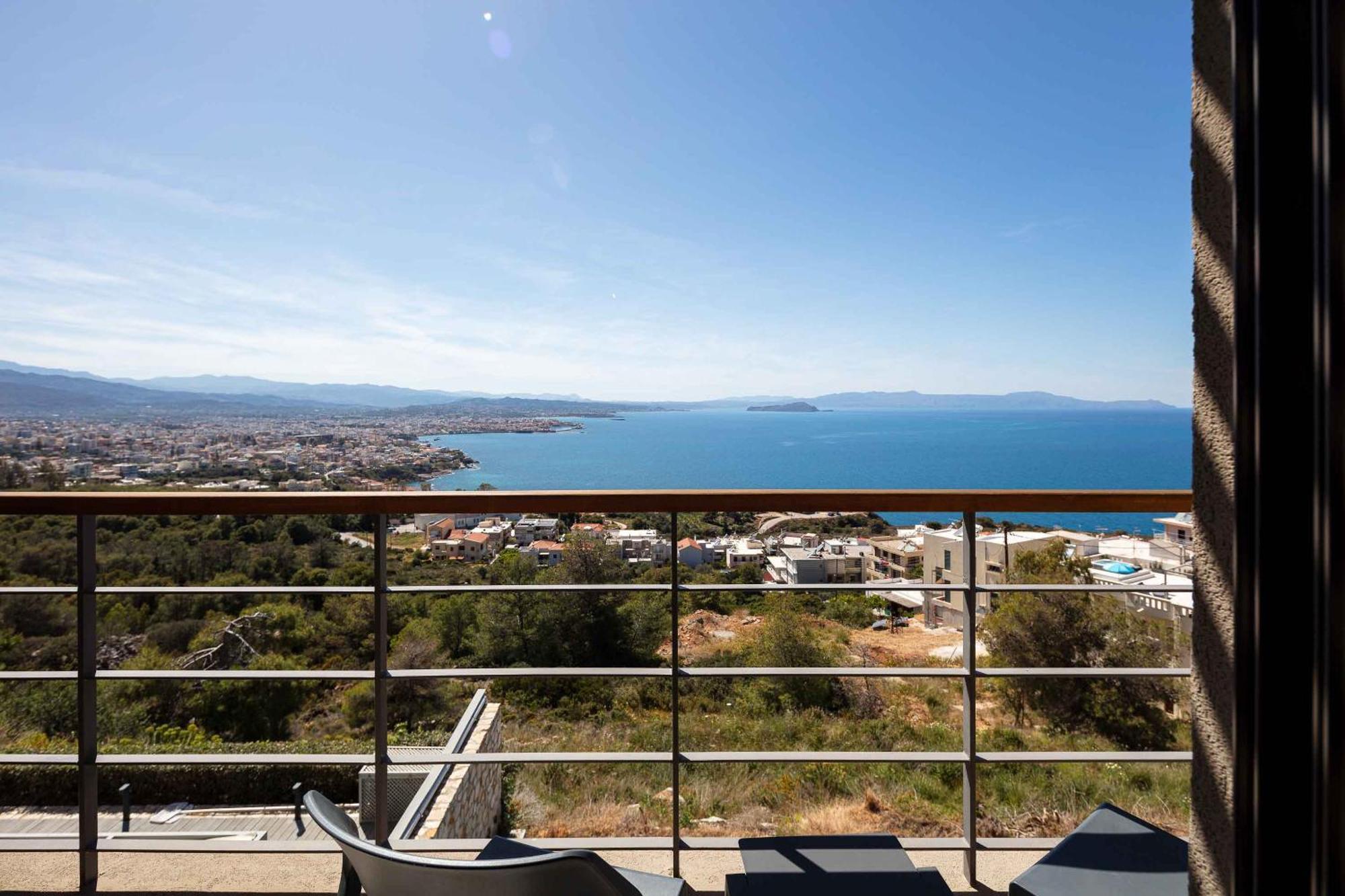 Omnia Luxury Villas - "Heated" Pools & Breathtaking Seaviews! Chania  Екстер'єр фото