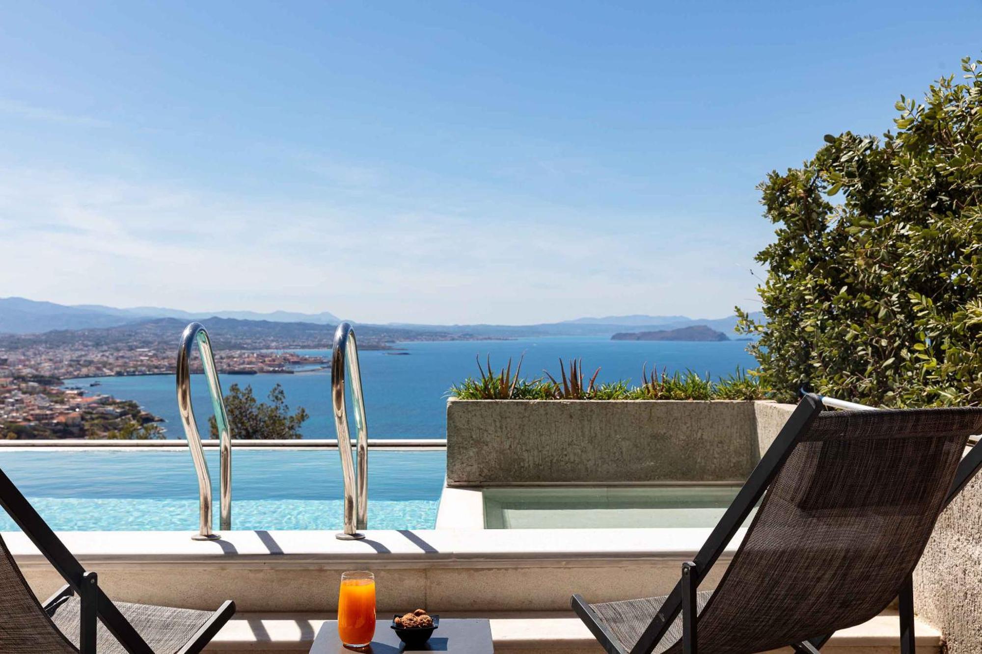 Omnia Luxury Villas - "Heated" Pools & Breathtaking Seaviews! Chania  Екстер'єр фото