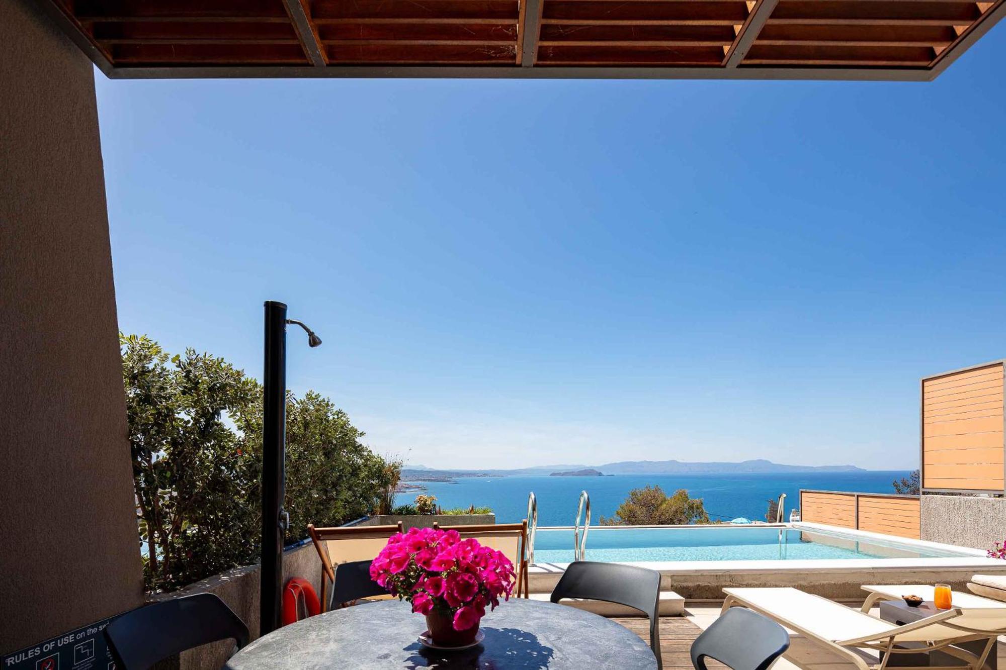 Omnia Luxury Villas - "Heated" Pools & Breathtaking Seaviews! Chania  Номер фото